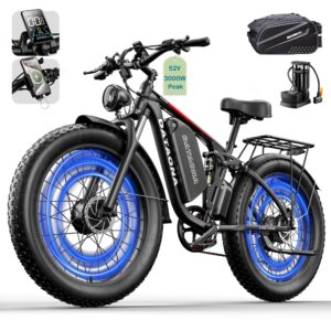 DATAONA EB7PRO Dual Motor Electric Bike, 3000W Peak Power