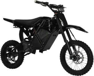 RM7 Electric Dirt Bike for Adults Teens, 2200W Peak Ebike, 48V 22.5Ah, 37 MPH, 45 Miles, 14"/12" Tire…