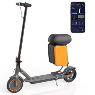 Electric Scooter for Adults, Folding E Scooter with 350W Motor 19 Mph Top Speed, Max 23 Miles Long…