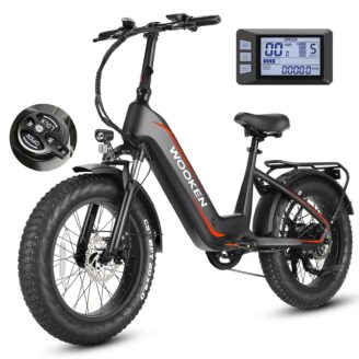 Electric Bike for Adults, Peak 1000W Motor Ebike, 20"x4.0" Fat Tire Electric Bike, 48V 13AH Removable…
